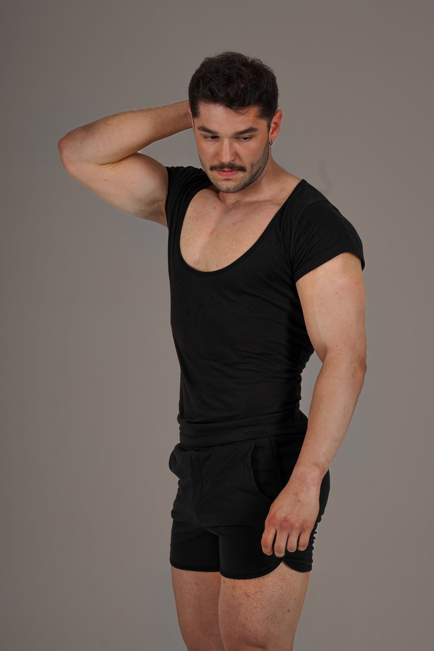 Deep Oval Neck Shirt - Not for Everyone -